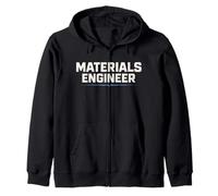Materials Science Materials Engineer Failure Analysis Zip Hoodie