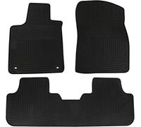Matericuo Car Floor Mats Custom Fit for 2016-2022 Lexus RX / 2018-2022 RXL Black Rubber Auto Liner Mats All Weather Protection Heavy Duty Odorless