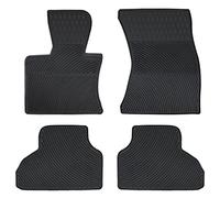 Matericuo Car Floor Mats Custom Fit for BMW X5 F15 2014-2018,X6 F16 2015-2019 Full Black Rubber Auto Liner Mats All Weather Protection Heavy Duty Odorless