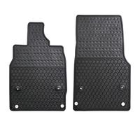 Matericuo Car Floor Mats Custom Fit for Corvette C8 2020-2024 Black Rubber Auto Liner Mats All Weather Protection Heavy Duty Odorless