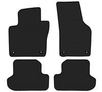 Matericuo Car Floor Mats Custom Fit for Volkswagen Beetle 2012-2019 Black Rubber Auto Liner Mats All Weather Protection Heavy Duty Odorless