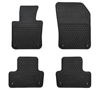 Matericuo Car Floor Mats Custom Fit for Volvo XC60 2018-2023 Black Rubber Auto Liner Mats All Weather Protection Heavy Duty Odorless