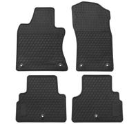 Matericuo Car Rubber Floor Mat for Infiniti Q50 2014-2021 Custom Fit Full Black Auto Liner Mats All Weather Protection Heavy Duty Odorless