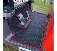 Matericuo Golf Cart Floor Liner Mat Full Coverage Custom Fit for 2 and 2+2 Club Car Models Precedent 2004-2022/Onward & Tempo (2017-2022)/Villager & V4L (2019-2022 Blue