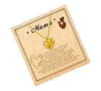 Maternal Necklace - Anticipation Gold-Plated Adornment, Fresh Parenthood Pendant, Stylish Jewelry Accent, Emotional Memory, Refined Decorative Charm, Meaningful Love Symbol, Charming Keepsake