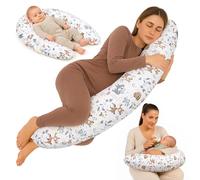 Maternity And Nursing Pillow 190cm Body Support Cushion For Side Sleeping Perfect For Comfort And Relaxation Ideal For Expecting Mothers C Shape
