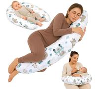 Maternity And Nursing Pillow 190cm Body Support Cushion For Side Sleeping Perfect For Comfort And Relaxation Ideal For Expecting Mothers C Shape