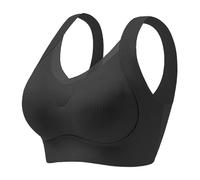 Maternity And Pregnancy Leggings Seamless Underwear For Women For Small Ruched Breasts And Side Breasts Lifting And Supporting Anti-Sagging Without Steel Ring Beautiful Body Night, Black, XXL