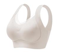 Maternity And Pregnancy Leggings Seamless Underwear For Women For Small Ruched Breasts And Side Breasts Lifting And Supporting Anti-Sagging Without Steel Ring Beautiful Body Night, white, M