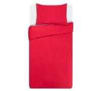 Maternity Comfort Ltd COT BED DUVET COVER WITH PILLOWCASE- SUPERIOR NATURAL COTTON RICH 120 X 150 CM - RED