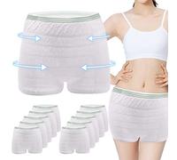 Maternity Knickers,Pack of 10 Postpartum Underwear Disposable C Section Maternity Pants Breathable Stretchy for Women After Birth(S)