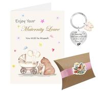 Maternity Leave Card, Enjoy Your Maternity Leave Gifts For Friend, Colleague, Mummy To Be, Leaving Work To Have a Baby Card (Maternity Leave)