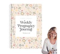 Maternity Memories Book - 156 Page Pregnancy Planner, Diary Guide for the Future Mother | Personal Pregnancy Registration Diary, Keepsake for Expecting Parents.