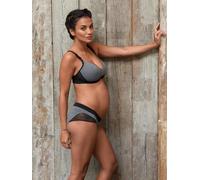 Maternity & Nursing Wireless Bra, Serena by CACHE COEUR dark grey