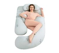 Maternity pillow U-shaped Full Body Maternity Pillow, Pregnancy Body Pillow With Memory Pillow, Suitable For Pregnant Women Head, Back, Belly, Legs, Support (Color : Style5)