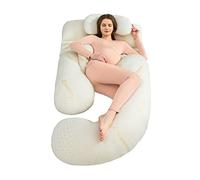 Maternity pillow U-shaped Full Body Maternity Pillow, Pregnancy Body Pillow With Memory Pillow, Suitable For Pregnant Women Head, Back, Belly, Legs, Support (Color : Style2)