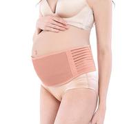 Maternity Support Belt, Pregnancy Support Belt Breathable Adjustable Belly Back Support Belt Postpartum Band for Birth(XL)