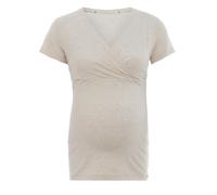 Maternity T-shirt with Woman Function Baby's Only Glow Beige XL