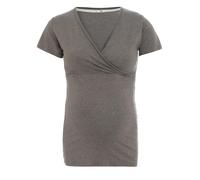 Maternity T-shirt with Woman Function Baby's Only Glow Marron L