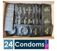 24 x Mates SKYN Original Condoms | Non Latex Natural Feeling Nominal Width 53mm