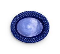 Mateus Bubbles oval plate 20 cm Blue