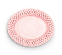 Mateus - Bubbles Oval Plate 20 cm, Light Pink - Light Pink