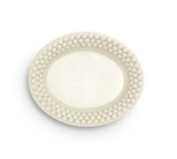 Mateus Bubbles oval plate 20 cm Sand