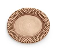 Mateus - Bubbles Oval Platter 35 cm, Cinnamon - Cinnamon