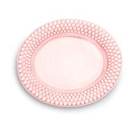 Mateus Bubbles oval saucer 35 cm light pink