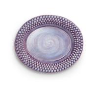 Mateus - Bubbles Platter Oval 35 cm, Purple - Violet