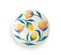 Mateus Flowers tulips side plate Ø20 cm White