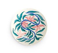Mateus Flowers Water Lilies plate Ø20 cm White