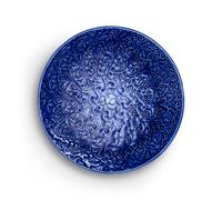 Mateus - Lace Plate 20 cm, Blue - Blue