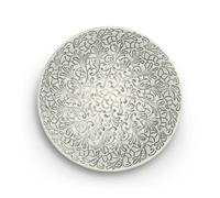 Mateus - Lace Plate 20 cm, Grey - Grey
