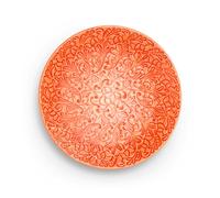 Mateus - Lace Plate 20 cm, Orange - Orange