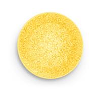 Mateus - Lace Plate 20 cm, Yellow - Yellow