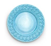 Mateus - Lace Plate 32 cm, Turquoise - Turquoise