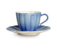 Mateus - Oyster Cup With Saucer 25 cl, Light Blue - Light blue