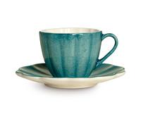 Mateus Oyster cup with saucer 25 cl Ocean