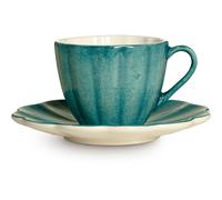 Mateus - Oyster Cup With Saucer 25 cl, Ocean - Ocean