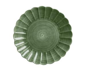 Mateus Oyster fat round 42 cm Forest green