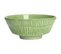 Mateus - Stripes Bowl 50 reen - Green