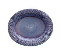 Mateus Stripes platter 30x35 cm Viol