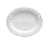 Mateus Stripes platter 30x35 cm White