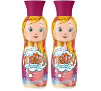 Matey Bubble Bath Molly | Kids Bubble Bath for Bath Time Fun | Long-Lasting Foamy Bubbles | Gentle Children’s Bath Wash (Pack of 2)