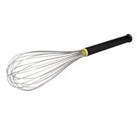 Matfer 111023 Whisk with Plastic Handle, 12", Black