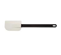 Matfer Bourgeat DR618 Bourgeat Elvea Exoglass Spatula, 15mm x 70mm x 350mm, Black/White