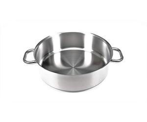 Matfer Bourgeat Excellence Heavy Duty Saute Pan without Lid - 40cm | Professional-grade cooking vessel with induction compatibility, providing rapid, energy-efficient heat distribution.
