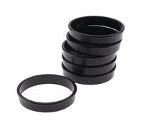 MatferBourgeat Exoglass Tart Ring - 100x20mm (Pack 6) | Rigid professional pastry moulds deliver uniform browning and clean release for high-volume commercial kitchen use.