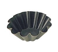 Matfer Bourgeat Non-Stick Mini Brioche Tin 75mm (Pack of 12) - E238